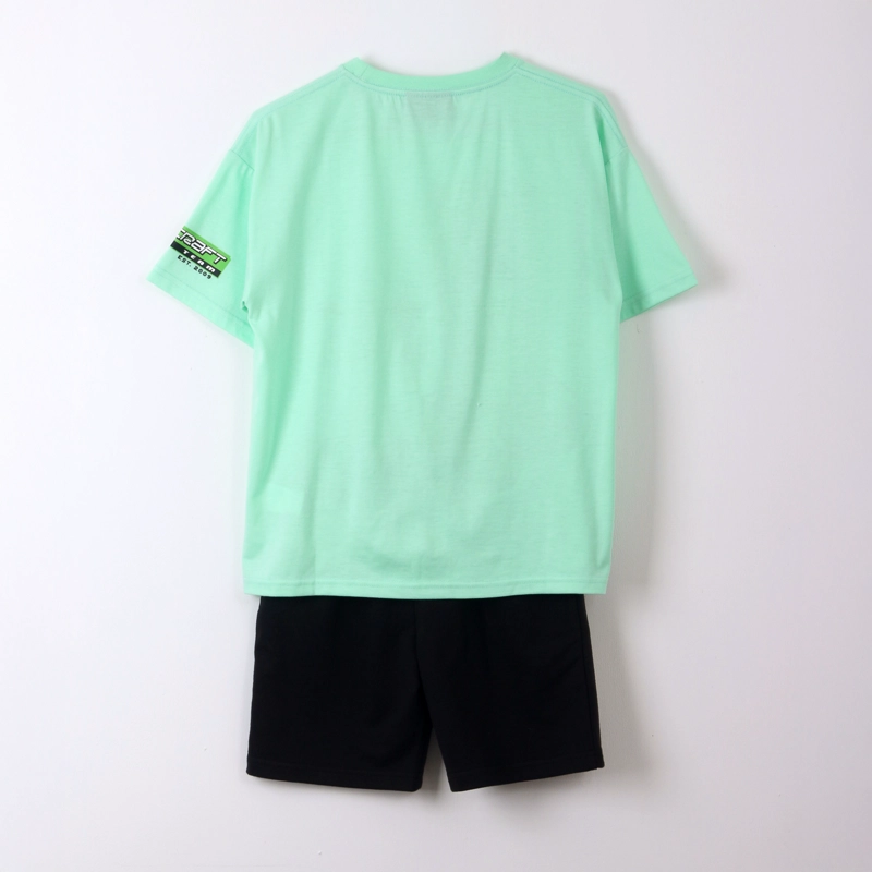 CONJUNTO NIÑO MINECRAFT VERDE - 2