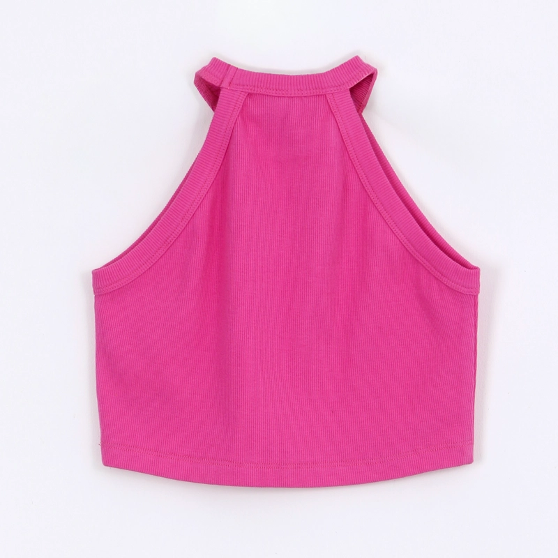 POLERA SIN MANGAS NIÑA BARBIE ROSADO - 3