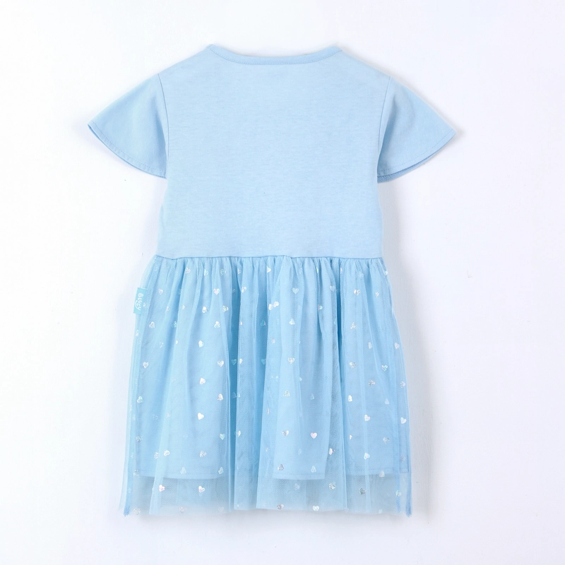 VESTIDO NIÑA BINGO & BLUEY CELESTE - 2