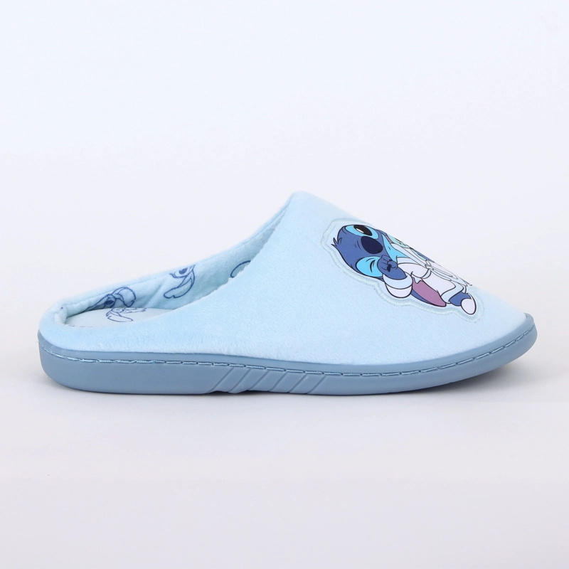 PANTUFLA MUJER LILO & STITCH DISNEY PELUCHE CELESTE - 2
