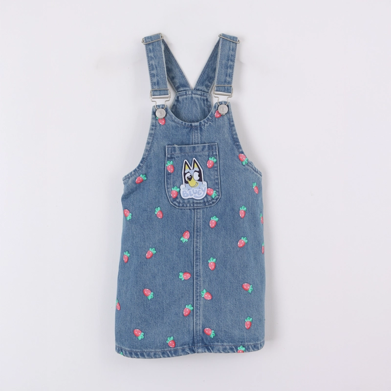 JARDINERA VESTIDO NIÑA BLUEY DENIM - 1