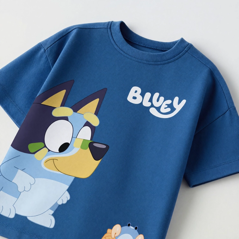 CONJUNTO NIÑO BLUEY AZUL - 5