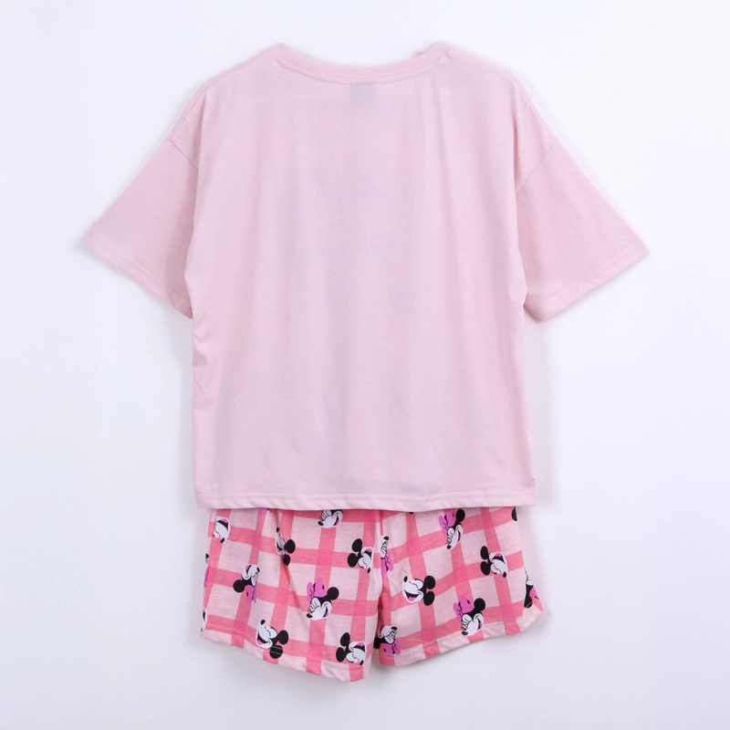 PIJAMA CORTO MUJER MICKEY DISNEY KISSES ROSADO - 3