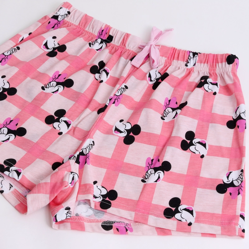 PIJAMA CORTO MUJER MICKEY DISNEY KISSES ROSADO - 5