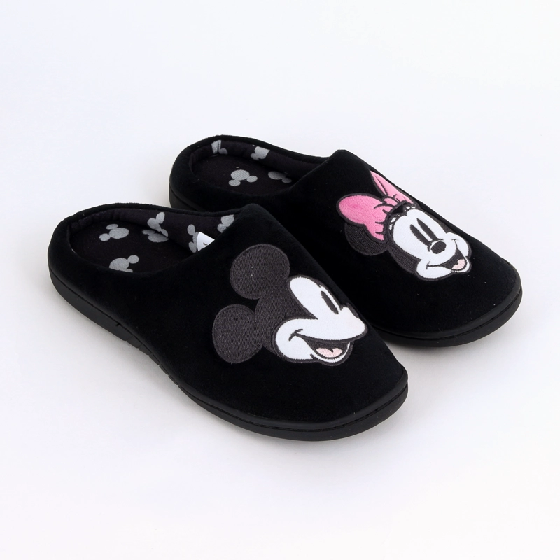 PANTUFLA MUJER MICKEY DISNEY KISSES ROSADO - 1