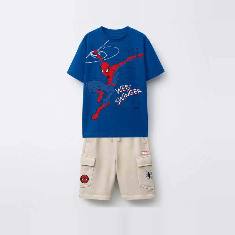 CONJUNTO NIÑO SPIDERMAN MARVEL AZUL - 3