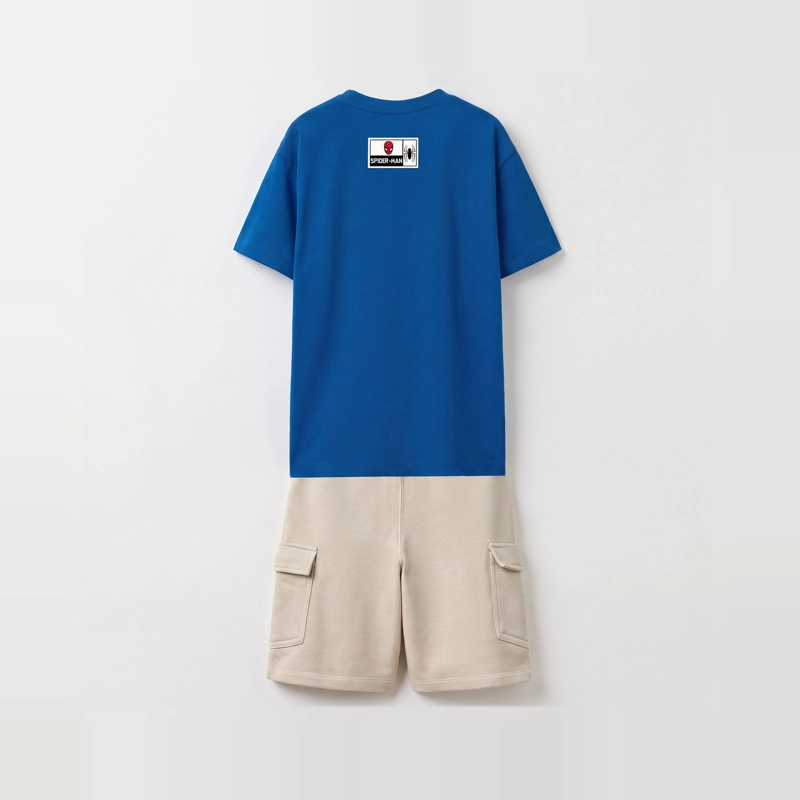 CONJUNTO NIÑO SPIDERMAN MARVEL AZUL - 4