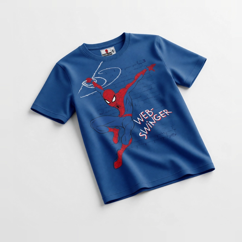 CONJUNTO NIÑO SPIDERMAN MARVEL AZUL - 5