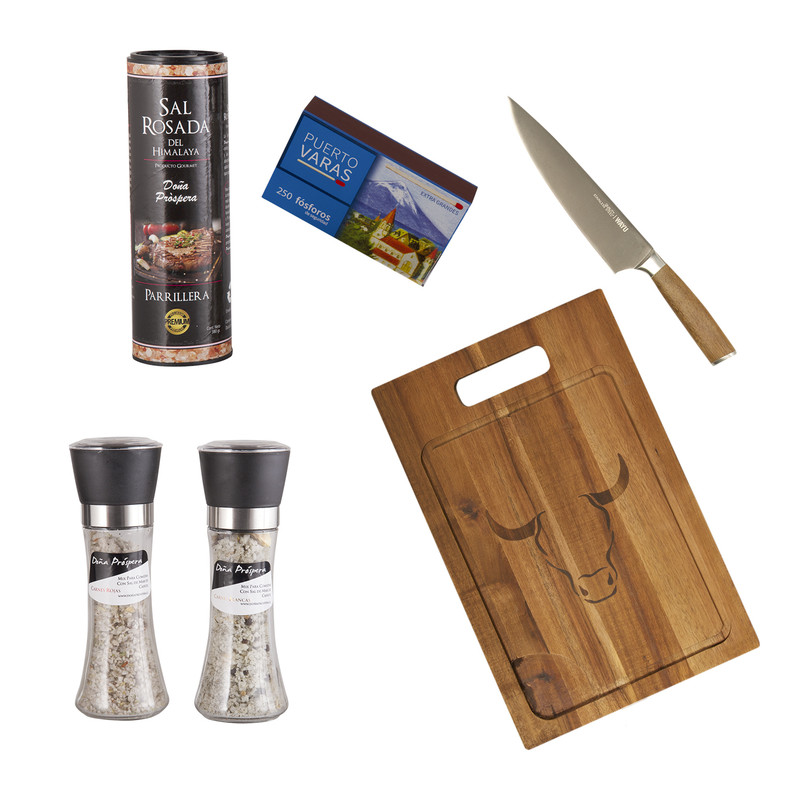 COMBO PARRILLA 194 WAYU + MIX SALES GOURMET 6 PZAS - 1