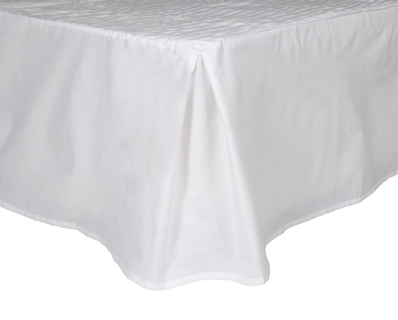FALDÓN ARTHOME SUPERKING 144 HILOS BLANCO - 1