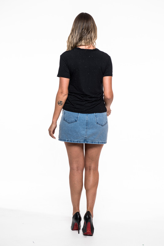 POLERA CHOKER PEDRERIA COOL BLACK RC-10 - 4