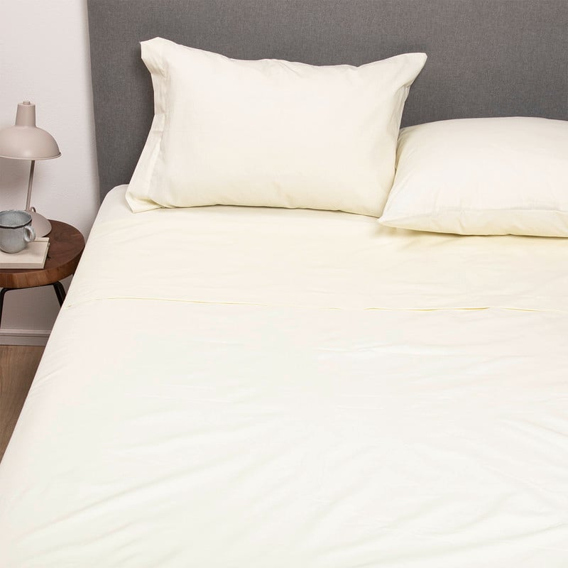 PACK 2 SABANAS ARTHOME BEIGE + GRIS 144 HILOS - 2