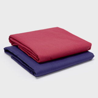 PACK 2 SABANAS ARTHOME ROJO + AZUL 144 HILOS - 1