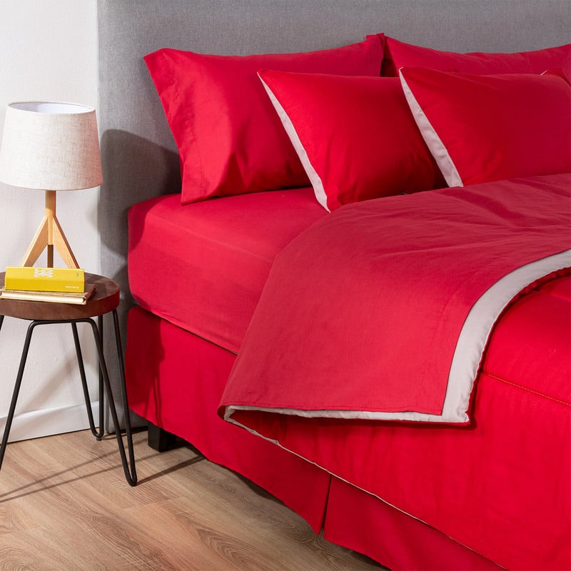 SET ARTHOME 41 PLUMÓN 2 PLAZAS ROJO - 2