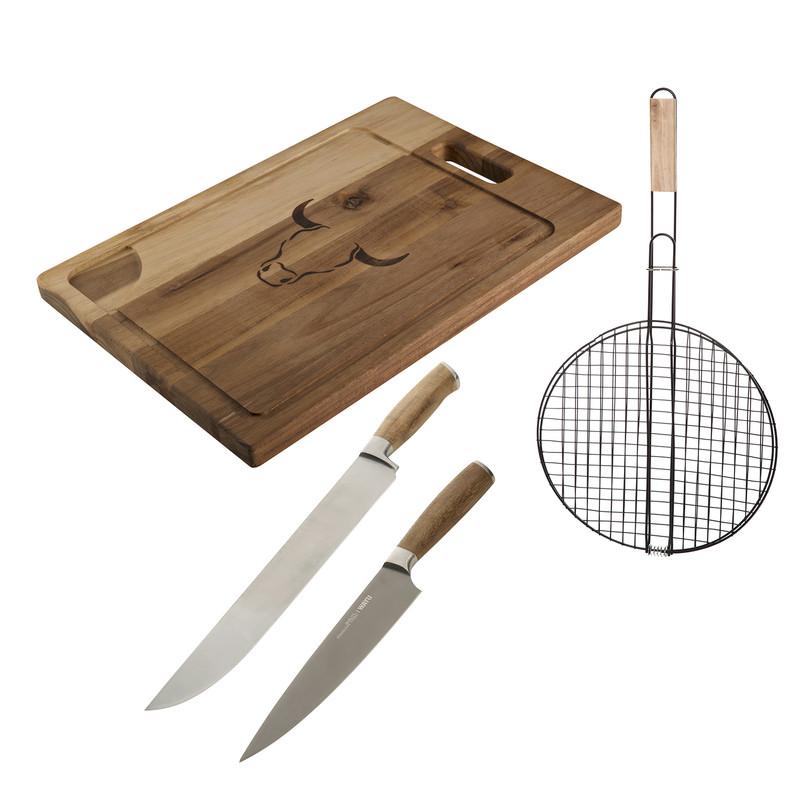 COMBO PARRILLA 328 PREMIUM 4 PIEZAS PRO - 1