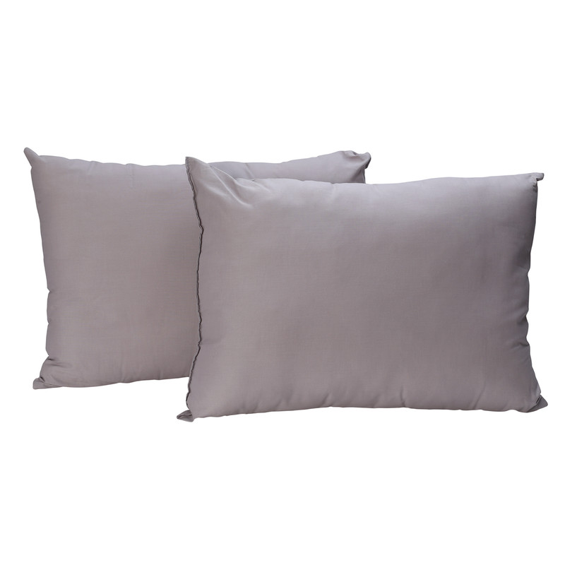 Soleil D'Ocre Federa Cuscino Rettangolare 50x75 Cm – Cotone 100% Antracite/Grigio, 57 Fili, Lavabile