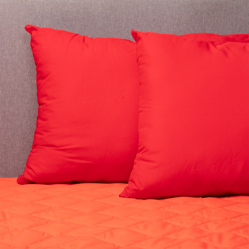 PACK 2 ALMOHADAS ARTHOME 35 CM ROJO + CUBRECOLCHON 2 PL - 3