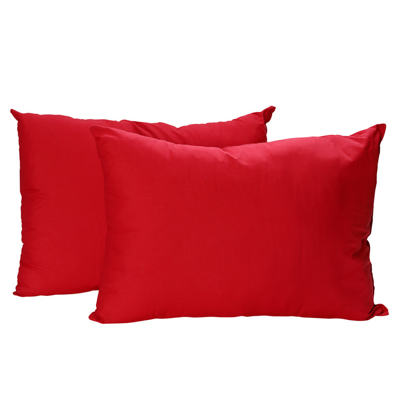 PACK 2 ALMOHADAS ARTHOME 35 CM ROJO + CUBRECOLCHON 2 PL - 4
