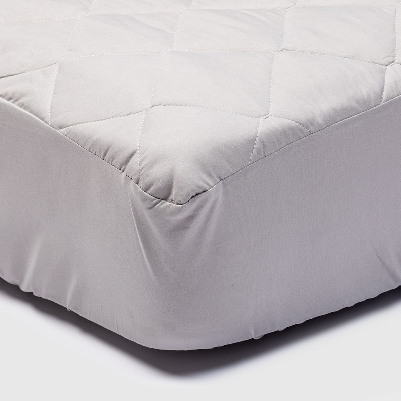 CUBRECOLCHON COLOR GRIS ARTHOME - 1