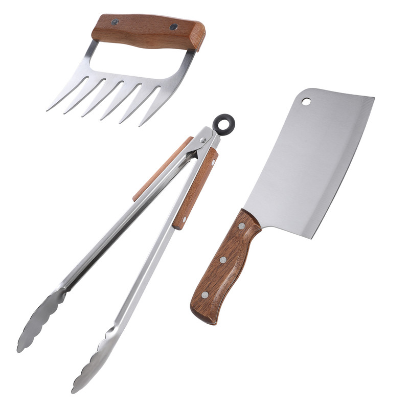 SET DE PARRILLA 3 PIEZAS ARTHOME ACERO INOXIDABLE PAR64 - 1