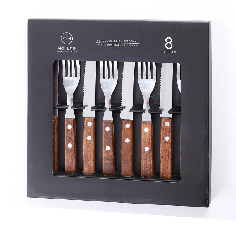 SET DE PARRILLA 10 PIEZAS ARTHOME ACERO INOXIDABLE PAR04 - 5