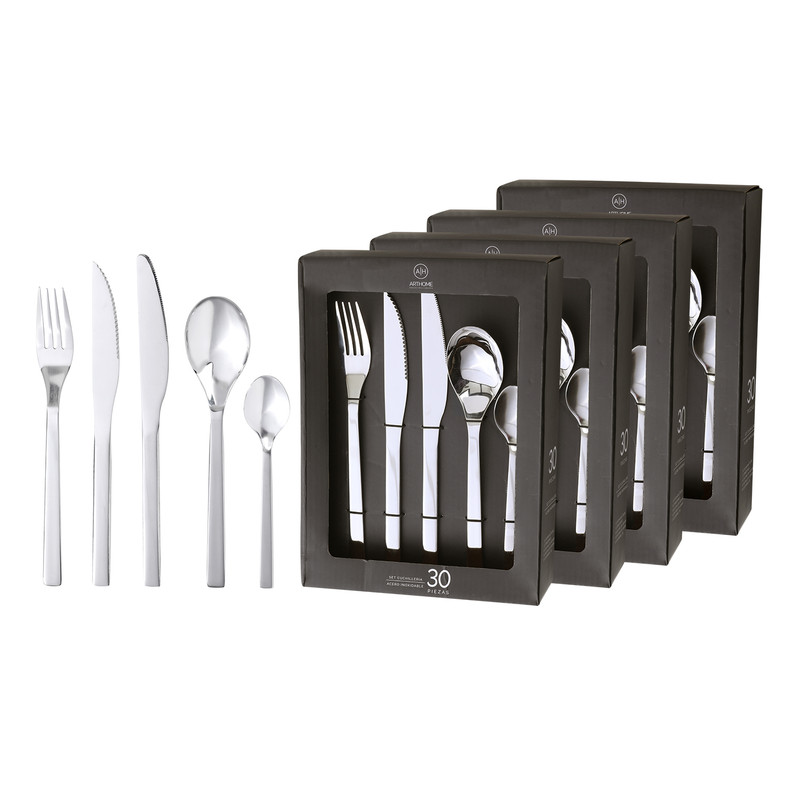 SET DE CUCHILLERIA 120 PIEZAS ARTHOME CARNE ACERO INOX CUC15 - 1
