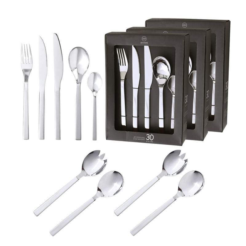SET DE CUCHILLERIA 94 PIEZAS ARTHOME CARNE ACERO INOX CUC20 - 1