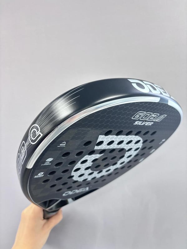 PALA DE PADEL ODEA PREMIUM GOBA SILVER 18K CARBONO - 5