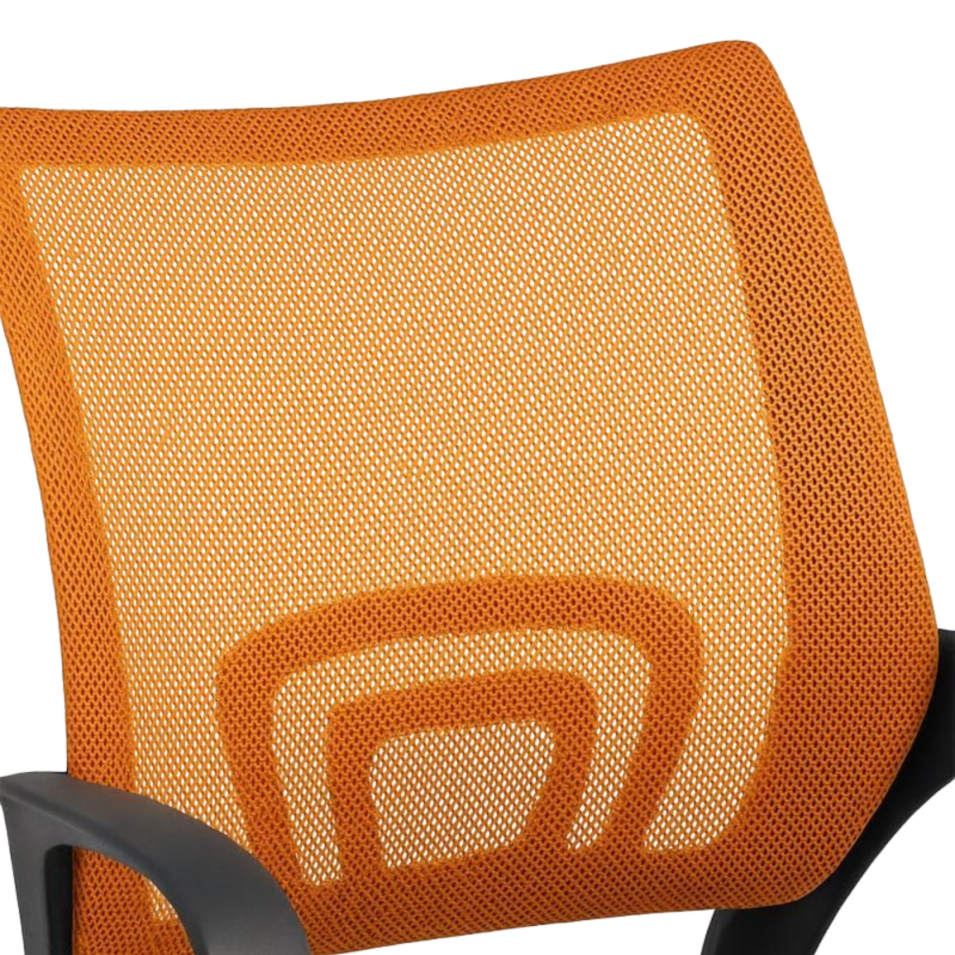 Silla Ejecutiva Ergonómica Nueva York - Respaldo de Malla Naranja, Confort y Estilo para tu Oficina - 7
