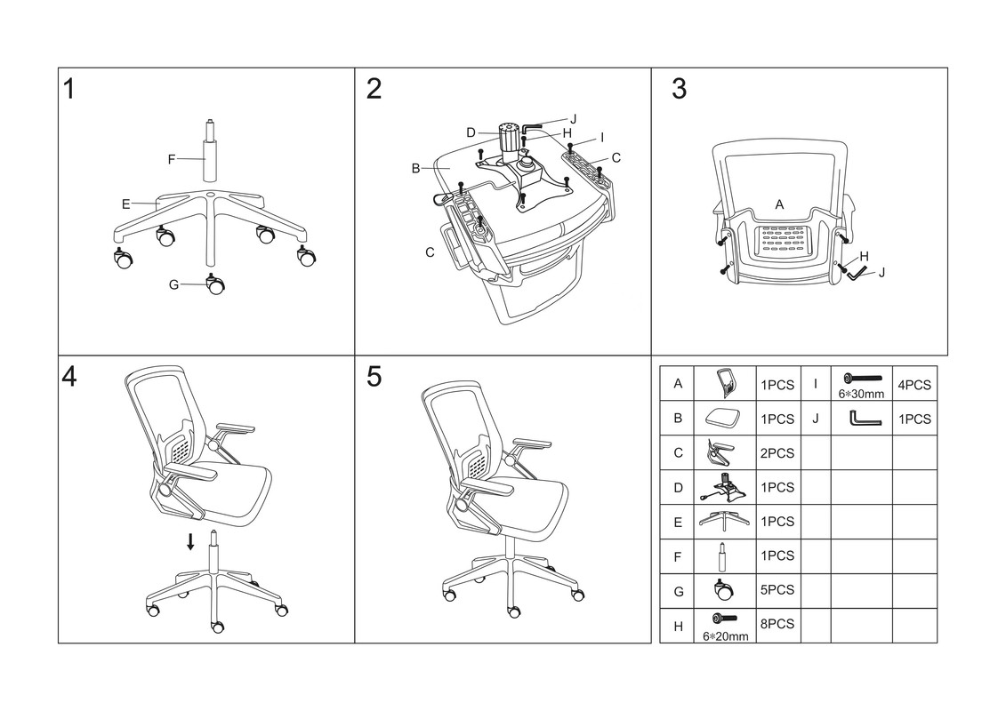 Silla Ejecutiva Ergonómica Montreal - Confort y Estilo en Color Negro para tu Oficina - 7