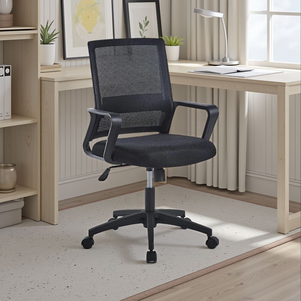 Silla Ejecutiva Ergonómica París - Confort y Estilo en Color Negro para tu Oficina - 2