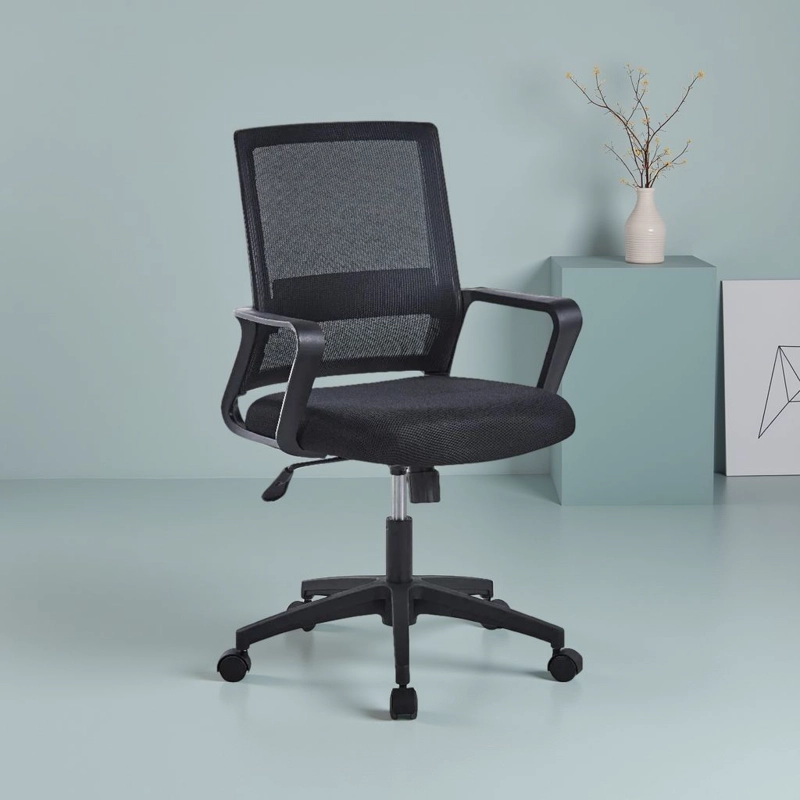 Silla Ejecutiva Ergonómica París - Confort y Estilo en Color Negro para tu Oficina - 8