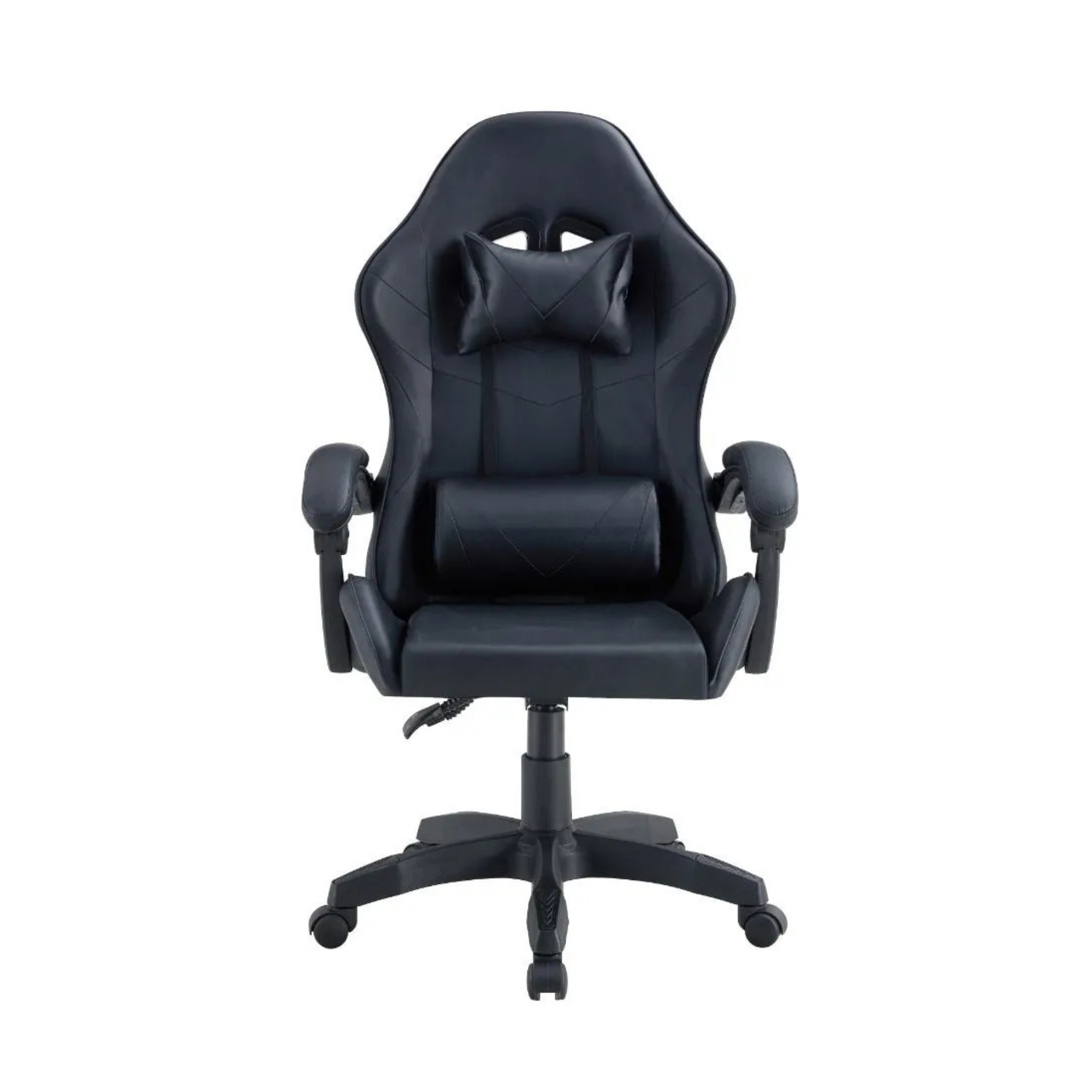 SILLA GAMER TOKIO NEGRA Y ROJA  DISEÑO ERGONOMICO Y DEPORTIVO - 2