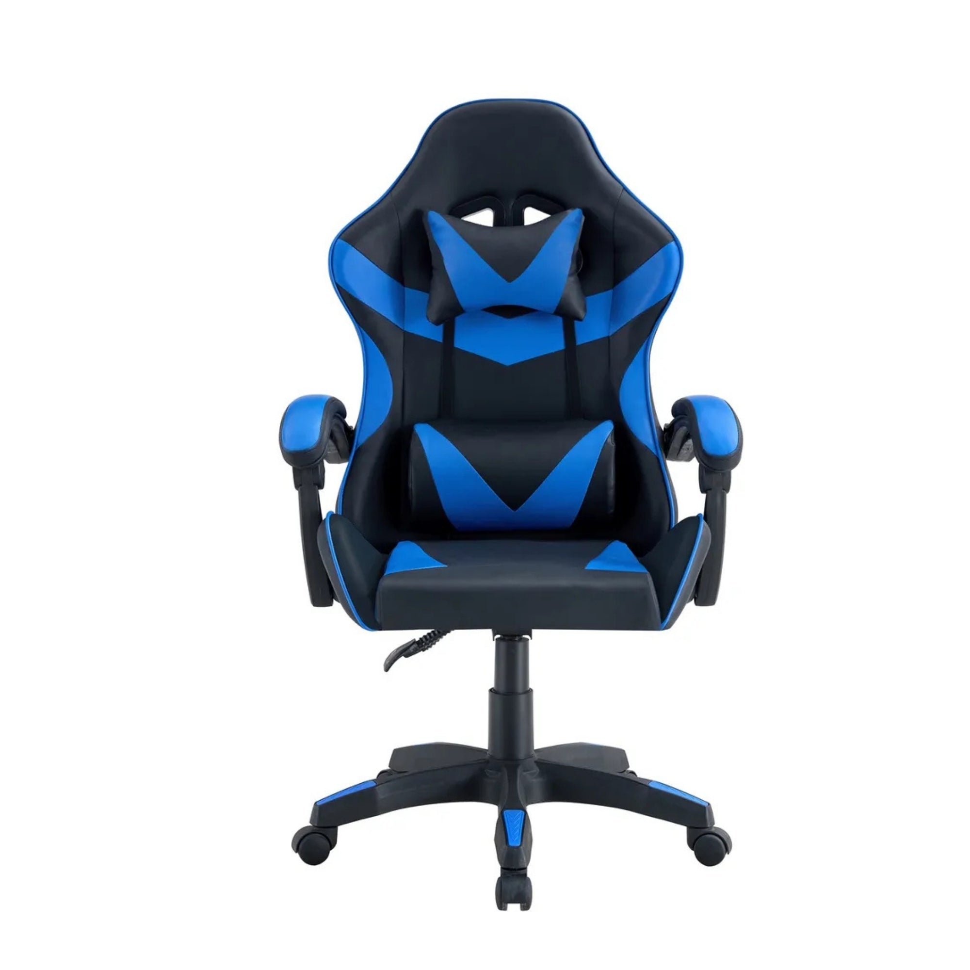 SILLA GAMER TOKIO NEGRA Y ROJA  DISEÑO ERGONOMICO Y DEPORTIVO - 3
