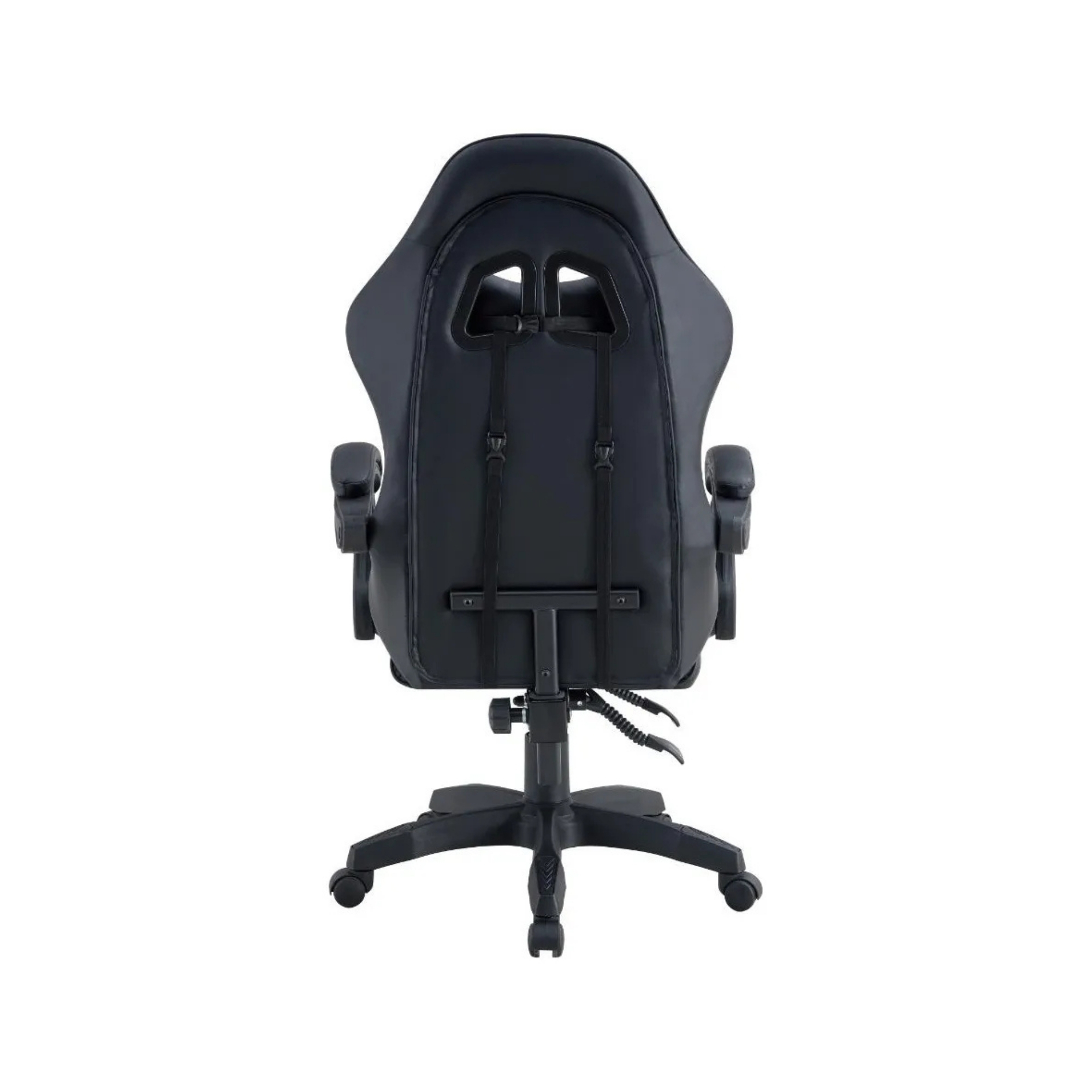 SILLA GAMER TOKIO NEGRA Y ROJA  DISEÑO ERGONOMICO Y DEPORTIVO - 4