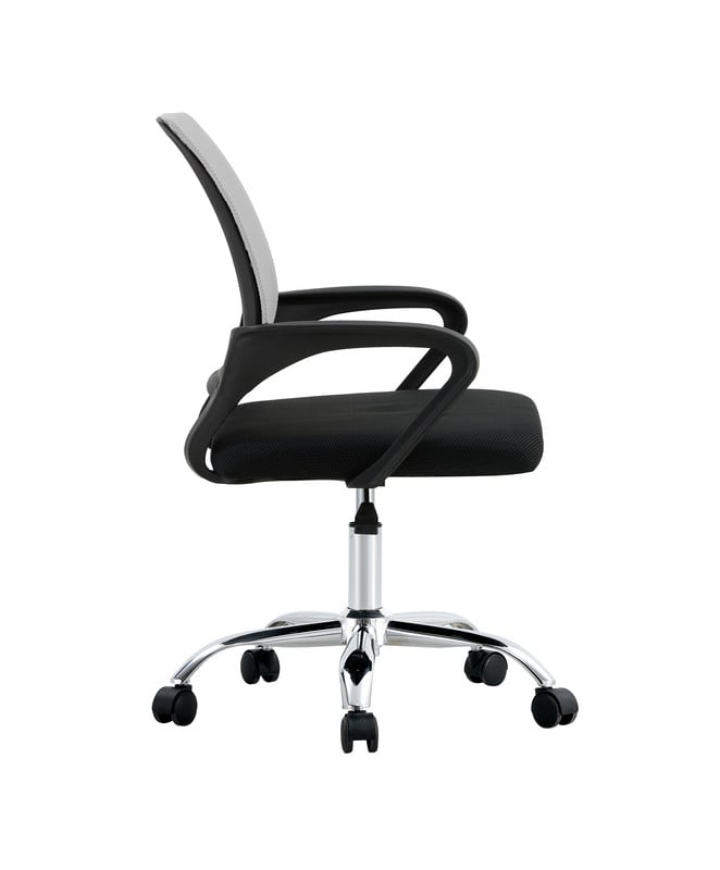 Silla Ejecutiva Ergonómica Nueva York - Respaldo de Malla Blanca, Confort y Estilo para tu Oficina - 4