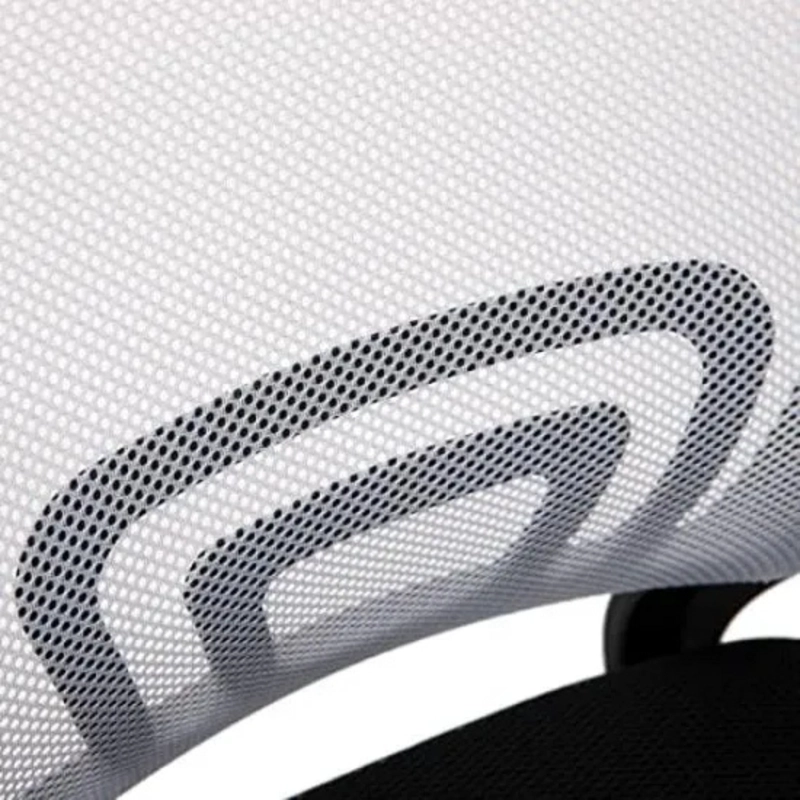 Silla Ejecutiva Ergonómica Nueva York - Respaldo de Malla Blanca, Confort y Estilo para tu Oficina - 7