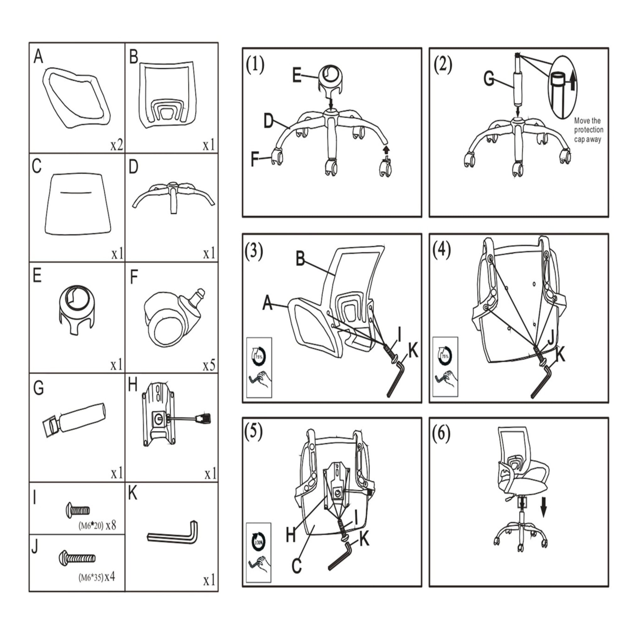 Silla Ejecutiva Ergonómica Nueva York - Respaldo de Malla Azul, Confort y Estilo para tu Oficina - 2