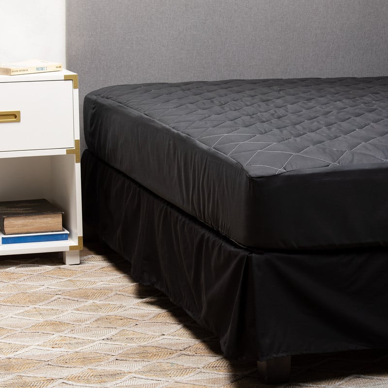 CUBRECOLCHON COLOR NEGRO PREMIUM KING ARTHOME - 5