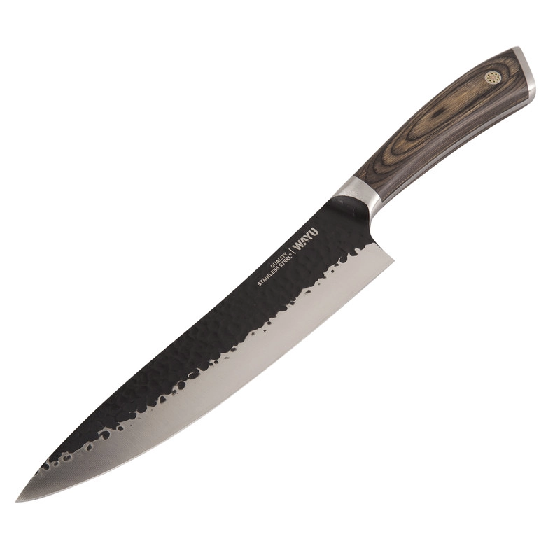 CUCHILLO HAMMER MANGO DE MADERA ACERO INOXIDABLE - 1
