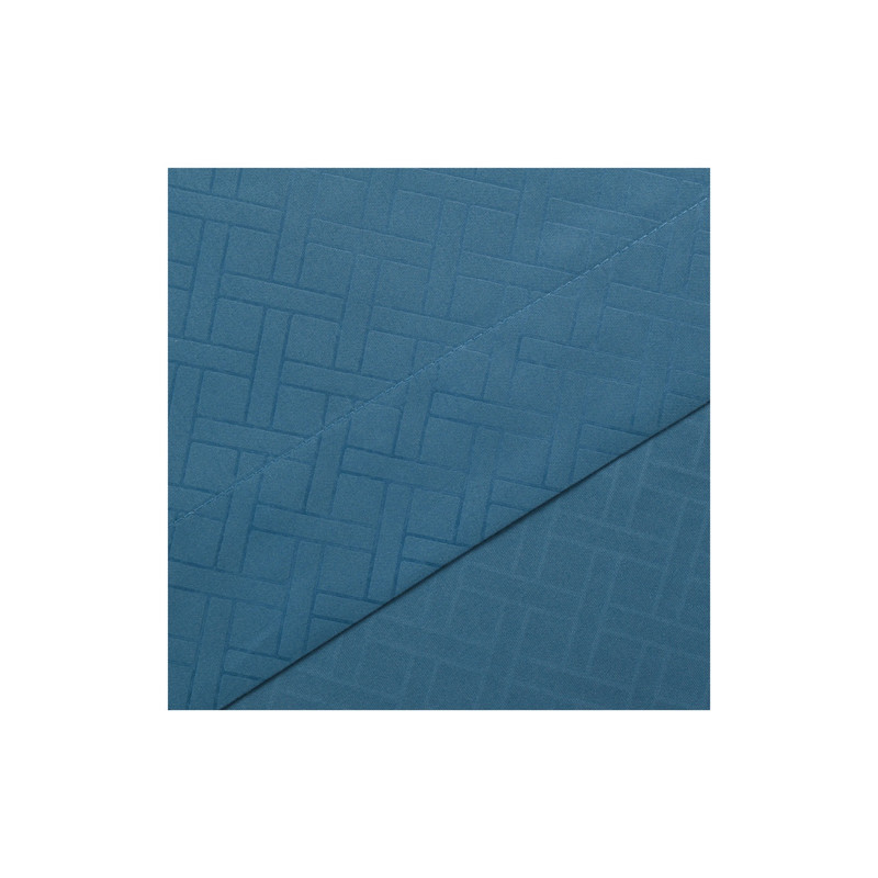 JUEGO DE SABANAS ARTHOME EMBOSSE COLOR AZUL 1.5 PLAZA MICROFIBRA - 3