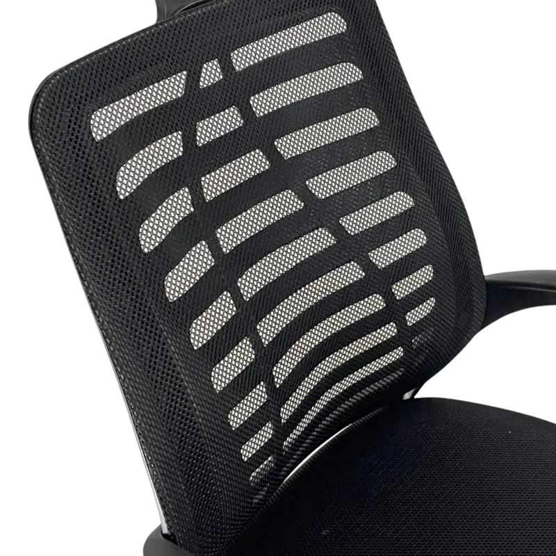 SILLA DE OFICINA EJECUTIVA MADRID NEGRA  CONFORT Y ESTILO PROFESIONAL - 5