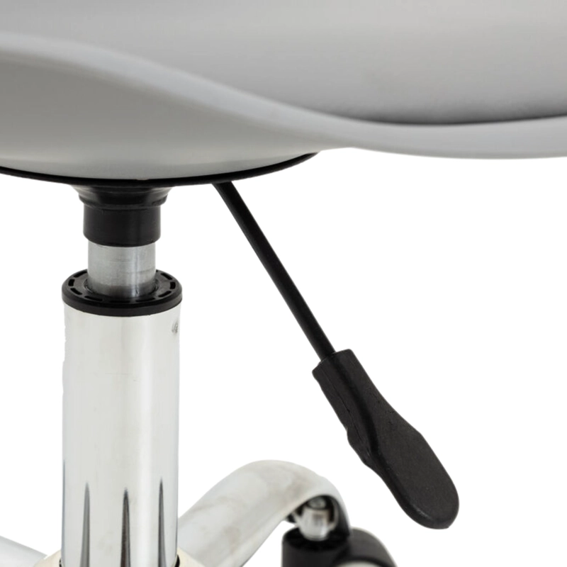 SILLA DE OFICINA ERGONOMICA SHANGHAI NEGRA Y GRIS ALTURA AJUSTABLE - 2