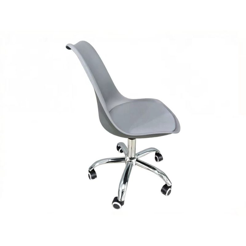 SILLA DE OFICINA ERGONOMICA SHANGHAI NEGRA Y GRIS ALTURA AJUSTABLE - 9