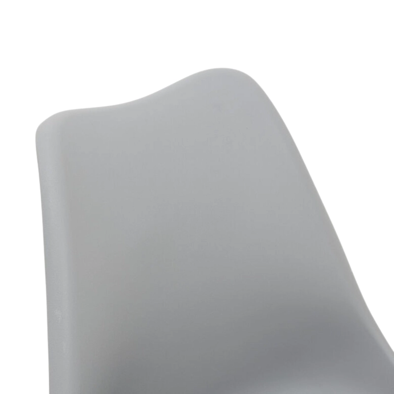 SILLA DE OFICINA ERGONOMICA SHANGHAI NEGRA Y GRIS ALTURA AJUSTABLE - 11