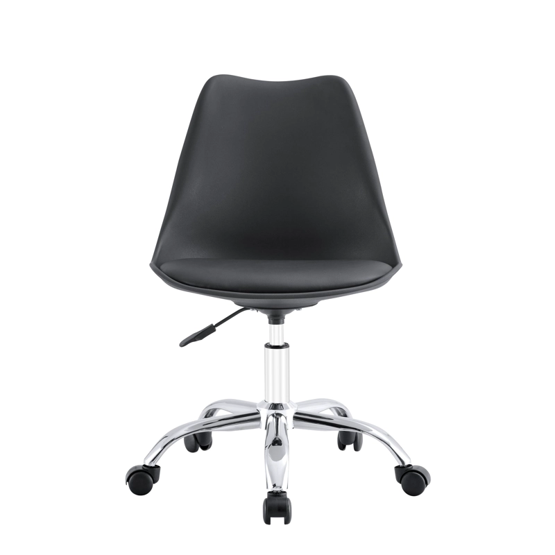 SILLA DE OFICINA ERGONOMICA SHANGHAI NEGRA ALTURA AJUSTABLE - 7