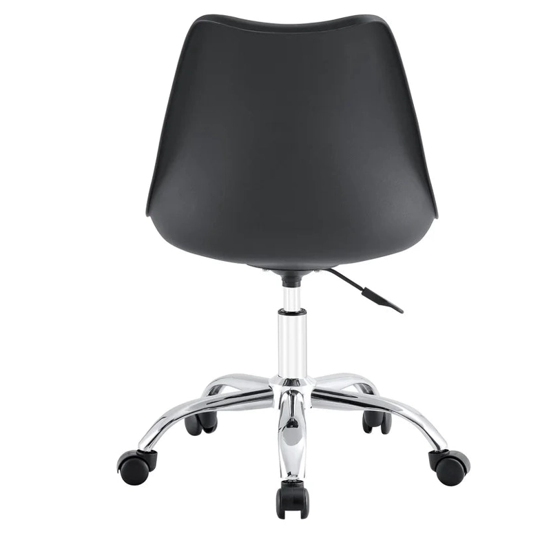 SILLA DE OFICINA ERGONOMICA SHANGHAI NEGRA ALTURA AJUSTABLE - 9