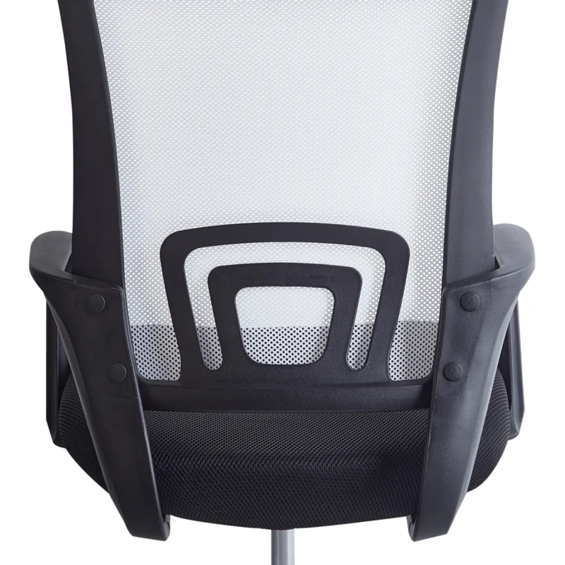 COMBO OFICINA 1 ESCRITORIO BLANCO + SILLA NEW YORK ERGONOMICA ALTURA AJUSTABLE - 6