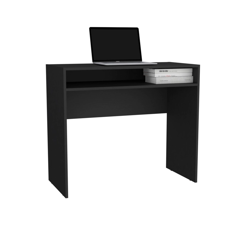 COMBO OFICINA 1 ESCRITORIO WENGUE + SILLA NEW YORK ERGONOMICA ALTURA AJUSTABLE - 3