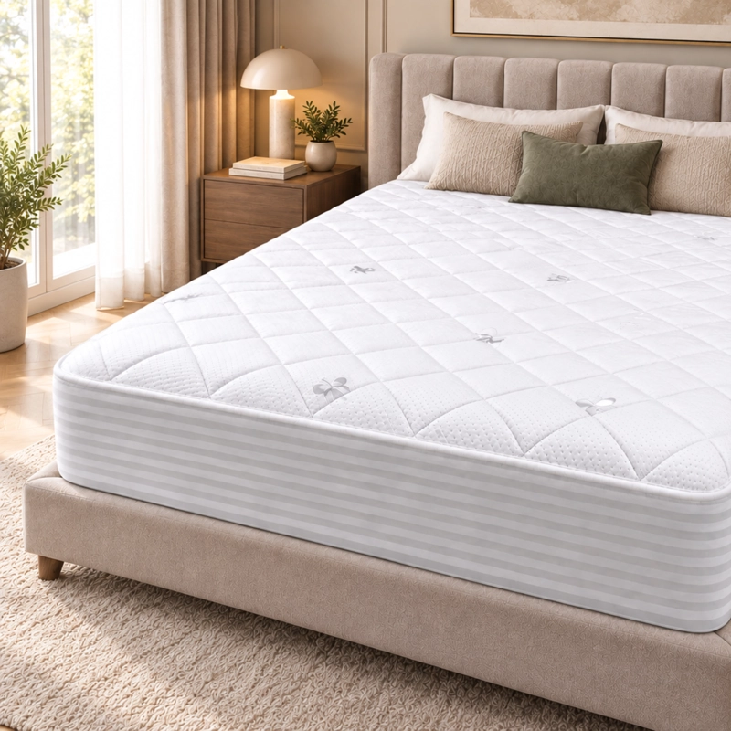 CUBRECOLCHON PROTECTOR IMPERMEABLE AQUABED BLANCO - TAMAÑO KING - 4